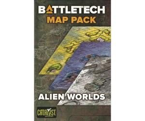 Catalyst Game Labs BattleTech | Pacchetto mappe | Mondi Alieni | Espansione | Gioco in miniatura Età 14+
