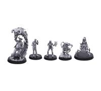 Catalyst Game Labs Shadowrun Sprawl Runners Set Di Miniature, 1-4 Giocatori
