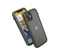 Catalyst Influence Series Custodia progettata per iPhone 12 Mini, interruttore muto rotato brevettato, 4,6 m a prova di goccia, Crux Accessori sistema di fissaggio Tactical Green
