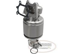 Catalytic Converter - Honda Odyssey LX 2009 Rear 3.5