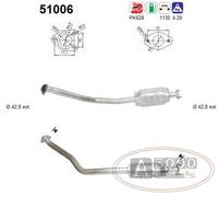 Catalytic Converter - Mitsubishi Montero Sport - 2000 Rear 3.0