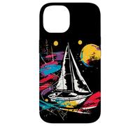 Catamarano a vela Graphic Beach Custodia per iPhone 14