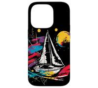 Catamarano a vela Graphic Beach Custodia per iPhone 14 Pro