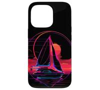 Catamarano a vela Retrowave Sailor Beach Custodia per iPhone 13 Pro