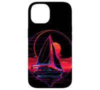Catamarano a vela Retrowave Sailor Beach Custodia per iPhone 14