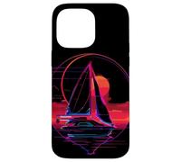 Catamarano a vela Retrowave Sailor Beach Custodia per iPhone 14 Pro Max
