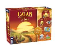 Catan Plus Gioco da Tavolo, Edicion 2023 Include Gioco Basic, Espansione per 5-6 Giocatori, 2 Miniespansioni e 2 Scenari Alternativi