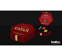 Catan Upgrade dice set Robber & Metal: Hematite