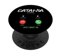 Catania chiama e devo andare in Italia in viaggio PopSockets PopGrip Adesivo