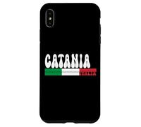 CATANIA City Italia Vintage Bandiera Italia per gli amanti dei viaggi Custodia per iPhone XS Max