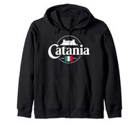 Catania Italia Viaggi Città Italia Felpa con Cappuccio