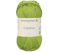 Catania Originals - Gomitolo di filato Schachenmayr (SMC), 50 g, 125 m, 100% cotone mercerizzato per lavoro a maglia e uncinetto, peso sportivo, 205, colore: mela
