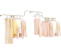 CATANK Espositore da Parete per Negozio di Abbigliamento in Metallo Dorato, espositori da Parete per Negozio di Abbigliamento in Metallo, espositori per Abbigliamento Commerciale al detta