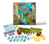 Vesuvius Media | Catapult Feud | Board Game for 2 players with English Game Rules | Perfect game for Kids Ages 7 and Up