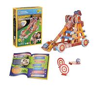 Catapulta National Geographic - Puzzle 3d Bambini +8 Anni | Modellini Da Costruire 84 Pezzi | Modellismo Da Costruire Adulti | 3d Puzzle | Facili Da Assemblare