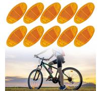 Catarifrangente per Raggi di Bicicletta, 10pc Catarifrangenti Raggi Ruota Bici, Catarifrangenti Raggi, Riflettori Raggiera Bicicletta, Catarifrangenti per la Guida Notturna su Tutti i Tipi di Bici
