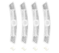 Catarifrangenti per bici, 20/30 pezzi catarifrangenti luce for bici cerchione anteriore montaggio posteriore riflettente for(White,30pcs)