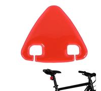 Catarifrangenti per la guida notturna, segnale di avvertimento riflettente sul retro di notte, forniture per biciclette per uomini, giovani, adolescenti, ciclisti che migliorano la visibilità sulla