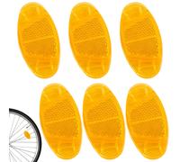 Catarifrangenti per raggi di ruote di bicicletta per una maggiore sicurezza in condizioni di scarsa illuminazione, accessori universali e re