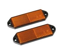 Lampa Catarifrangente 20523 posteriore rettangolare 90x35 mm Arancio 2 pezzi Omologati per camion