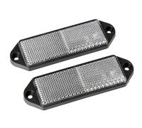 Catarifrangenti rettangolari - 90x35 mm - Bianco