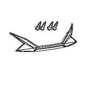 Cadioptric SHAD Rosso sh47 per Moto Ricambi Ciclomotore Accessori