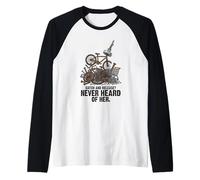 Catch And Release Non Ho mai sentito Parlare del Suo Umorismo da Pesca Magnetica Maglia con Maniche Raglan