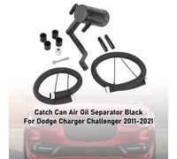 Catch Can Air Oil Separator Black Per Dodge Charger Challenger 2011-2021 T0