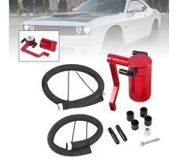 Catch Can Air Oil Separator Red Per Dodge Charger Challenger 2011-2021 H7