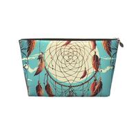 Catch Dream Net Borsa cosmetica da viaggio in pelle portatile, borsa da toilette, borsa impermeabile, Catch Dream Net, Taglia unica