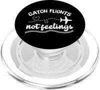 Catch Flights Not Feelings Summer Vacations Travel PopSockets PopGrip per MagSafe
