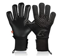CATCH&KEEP Artico & Nero Guanti da portiere da 4 mm Octopus Grip (nero, 6)