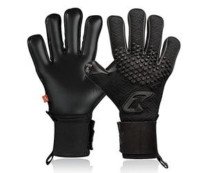 CATCH&KEEP Artico & Nero Guanti da portiere | Guanti da calcio professionali | 4 mm Octopus Grip per la massima tenuta in qualsiasi condizione atmosferica | Tecnologia I-Grip e taglio negativo