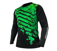 CATCH & KEEP Divisa Portiere - Maglietta Portiere Calcio per Donne, Uomini e Bambini - Imbottitura sui Gomiti - Maglia Portiere Bambino Traspirante con Massima Protezione