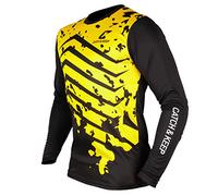 CATCH & KEEP Divisa Portiere - Maglietta Portiere Calcio per Donne, Uomini e Bambini - Imbottitura sui Gomiti - Maglia Portiere Bambino Traspirante con Massima Protezione