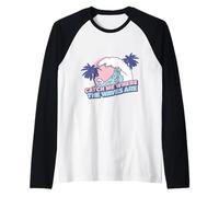 Catch Me Where The Waves Are - Maglietta per Le Vacanze in Crociera Maglia con Maniche Raglan