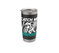Catch Me Wrestler Gioco di Allenamento Sport Lotta Cattura Wrestling Bicchiere termico in acciaio inox doppia parete
