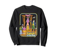 Catch of the Day Mermaid Retro Vintage Funny Adult Humor Felpa