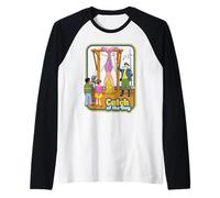 Catch of the Day Mermaid Retro Vintage Funny Adult Humor Maglia con Maniche Raglan
