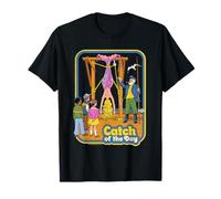 Catch of the Day Mermaid Retro Vintage Funny Adult Humor Maglietta
