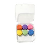 Catch Stone Travel Game Set, Traditional Korean Hand Eye Coordination Stones with Portable Case and Durable Smooth for Kids Adults Indoor Outdoor Skill Training Fun Playtime 2.17in