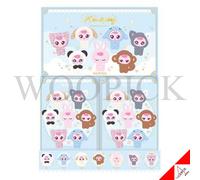 Catch Teenieping Heartsping Animal Series Vel.2 Random Keychain Box 6 Box Set