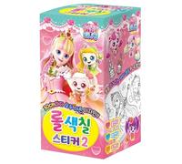 캐치! 티니핑 Catch! Teenieping - Stagione 4 Roll Coloring Sticker Set - Crea e Personalizza i tuoi adesivi