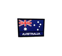 Catch the Patch Australia Patch Termoadesivo 7,2 x 4,9 cm per Adulti Bambini con Bandiera Nazionale Tricolore Autentica, Souvenir Viaggio Mondiali 2026 Decorazione