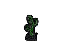 Catch the Patch Cactus Patch Termoadesivo 7,3 x 3,6 cm per Bambina Adulti con Girly Paillettes Glitter Glamour, Toppe Adesive Cucire Vestiti Lavoretti Regalo