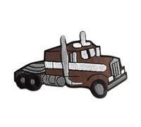 Catch the Patch Camion Patch Termoadesivo 10,9 x 7 cm per Bambini con Fattoria Cantiere Azione Giocattolo Originale, Toppe Adesive Cucire Vestiti Pantaloni Compleanno