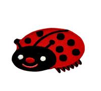 Catch the Patch Coccinella Toppe Adesive Insetti 5,9 x 5,1 cm per Bambini con Stoffa Tessuto Cotone Originale, Farfalla Ape Vestiti Pantaloni Jeans Cucire Riparazione