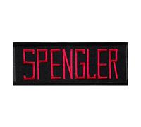 Catch the Patch Egon Spengler Patch Termoadesivo 12 x 4,5 cm per Adulti con Ghostbusters Personaggio Film Cult Fan Originale, Acchiappafantasmi Costume Cosplay Carnevale Festa Idea