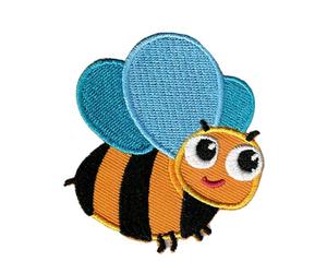 Catch the Patch Insetto Toppe Adesive Insetti 5,8 x 6,3 cm per Bambini con Stoffa Tessuto Cotone Originale, Farfalla Ape Vestiti Pantaloni Jeans Cucire Riparazione