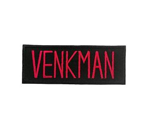 Catch the Patch Peter Venkman Patch Termoadesivo 12 x 4,5 cm per Adulti con Ghostbusters Personaggio Film Cult Fan Originale, Acchiappafantasmi Costume Cosplay Carnevale Festa Idea